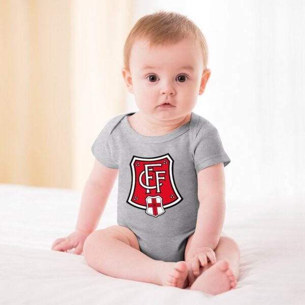 SC Freiburg Baby Bodysuit Strampler Schlafanzug Mit Kurzen Ärmeln