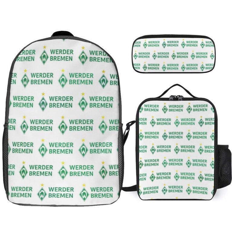 Werder Bremen Student Schulranzen Lunchbag Stifttasche Kombination
