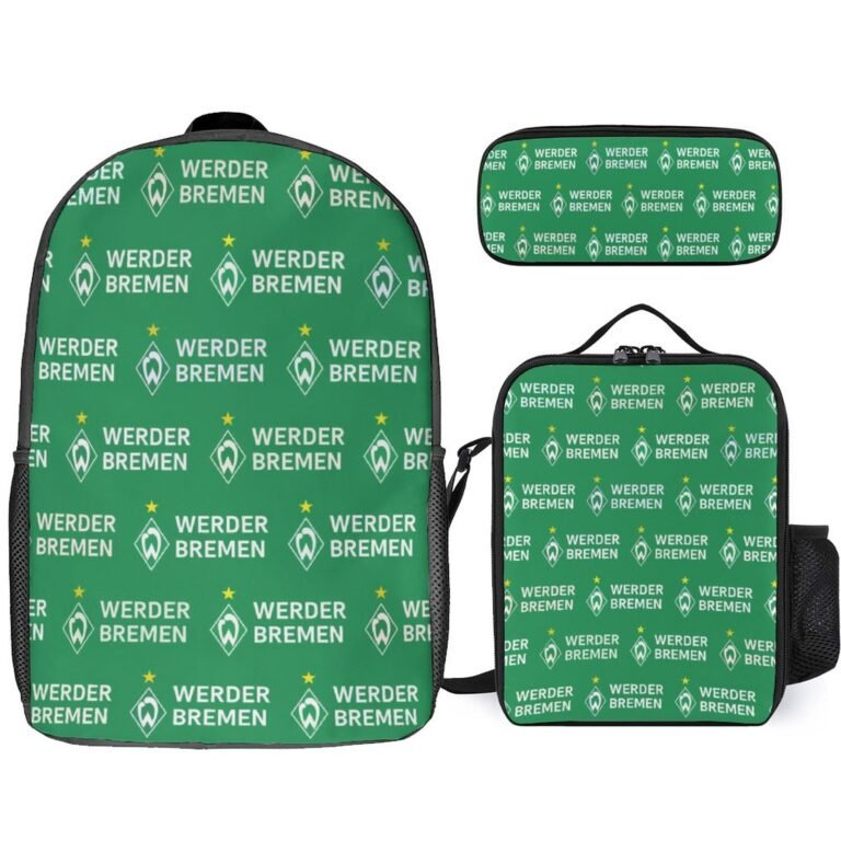 Werder Bremen Student Schulranzen Lunchbag Stifttasche Kombination