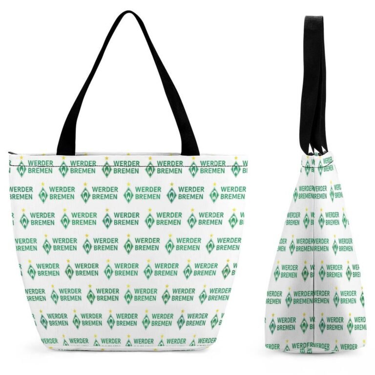 Werder Bremen Frauen Tragetasche Oxford-Stoff Einkaufsbeutel Tote Bag