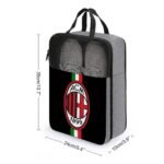 AC Mailand Reise Schuhbeutel Schuhkarton Ist Geeignet Für Reisen, Sportler Tänzer, Etc.