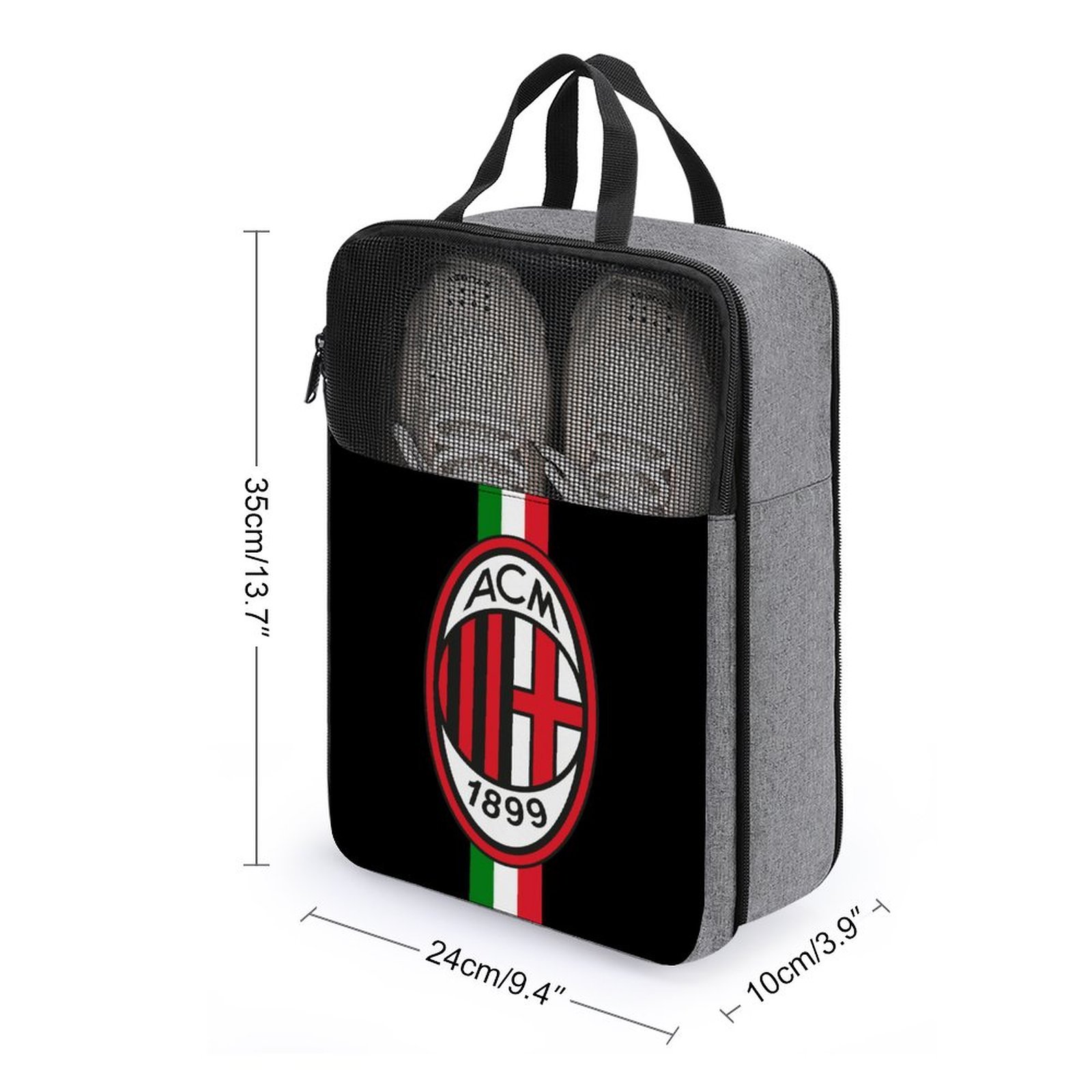 AC Mailand Reise Schuhbeutel Schuhkarton Ist Geeignet Für Reisen, Sportler Tänzer, Etc. AC Mailand Reise Schuhbeutel Schuhkarton Ist Geeignet Für Reisen, Sportler Tänzer, Etc.