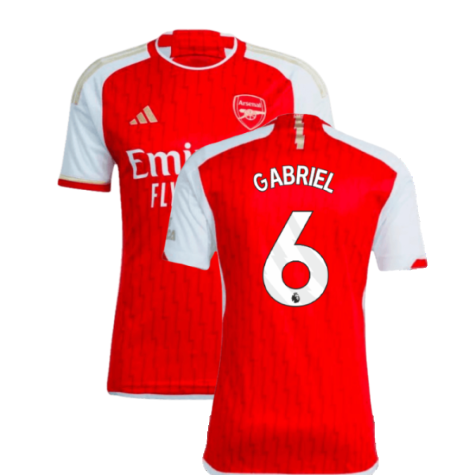 Arsenal Gabriel Magalhaes 6 Home Trikot 2023-2024