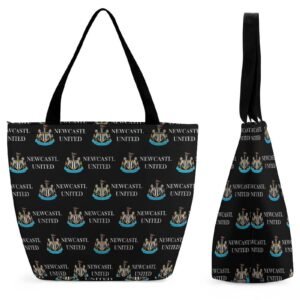 Newcastle United Frauen Tragetasche Oxford-Stoff Einkaufsbeutel Tote Bag