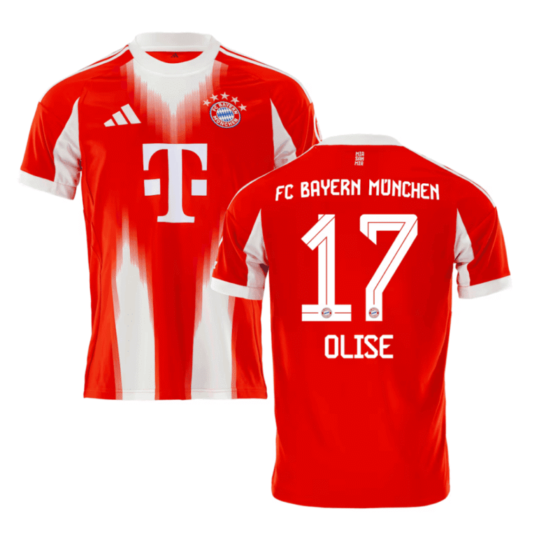 FC Bayern München Michael Olise 17 Home Trikot 2025-2026