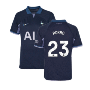 Tottenham Hotspur Pedro Porro 23 Away Trikot 2023-2024