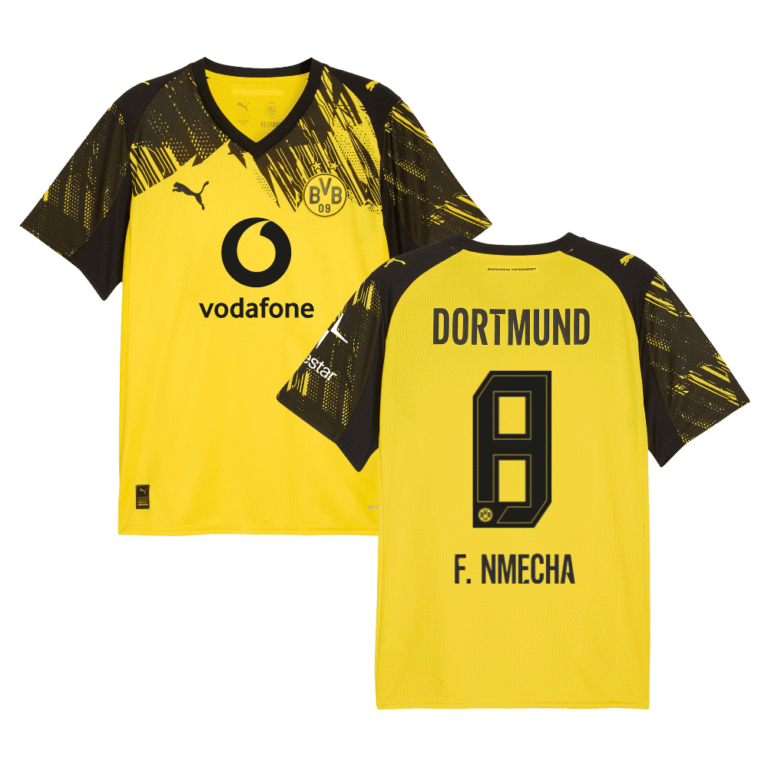 Borussia Dortmund Felix Nmecha 8 Home Trikot 2025-2026