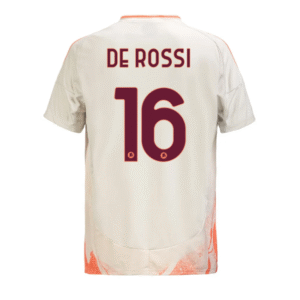 AS Rom Daniele De Rossi 16 Away Trikot 2024-2025