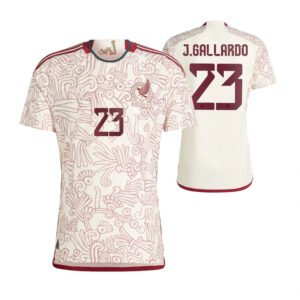 Mexico Jesus Gallardo 23 Away Trikot WM 2022