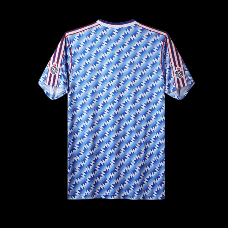 Manchester United Retro Away Trikot 1990-1992 - Blau