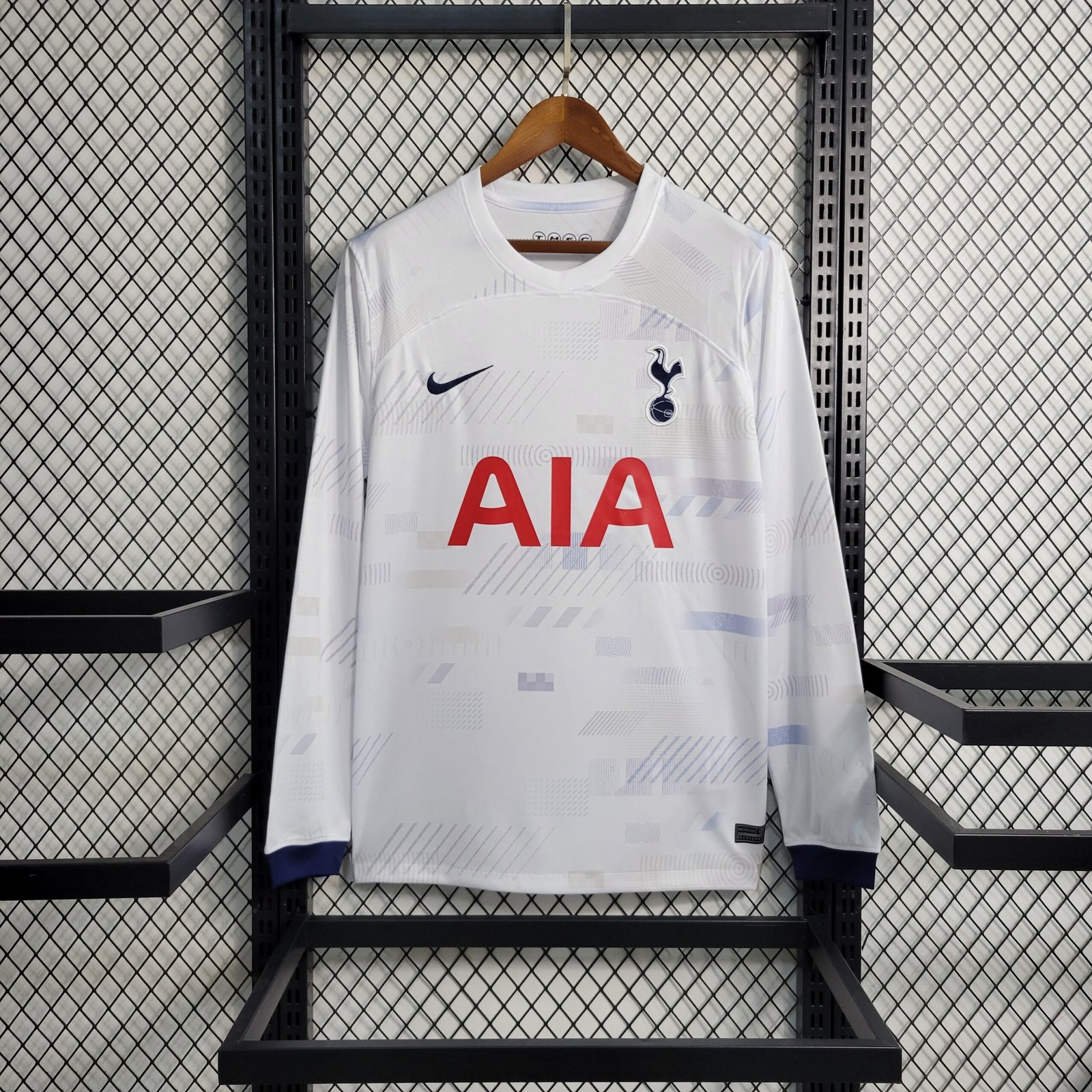 Tottenham Hotspur Langarm Home Trikot 2023-2024 - Weiß Tottenham Hotspur Langarm Home Trikot 2023-2024 - Weiß
