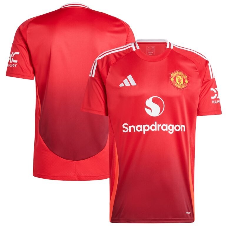 Manchester United Home Trikot 2024-2025 - Rot