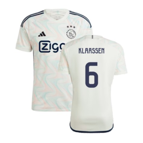 Ajax Davy Klaassen 6 Away Trikot 2023-2024