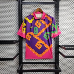 Mexiko Jorge Campos Klassisch und Retro Torwart Trikot - Orange