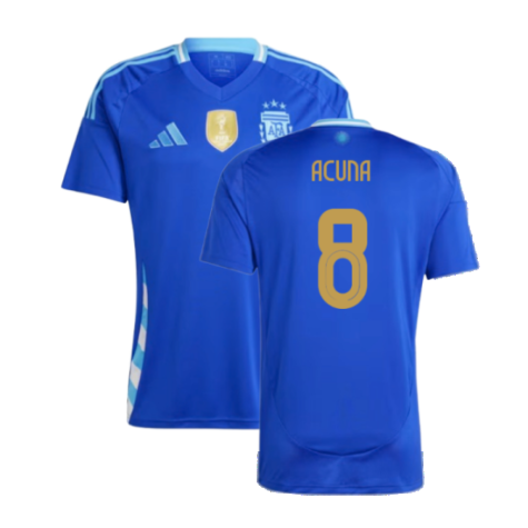 Argentinien Marcos Acuna 8 Away Trikot 2024-2025