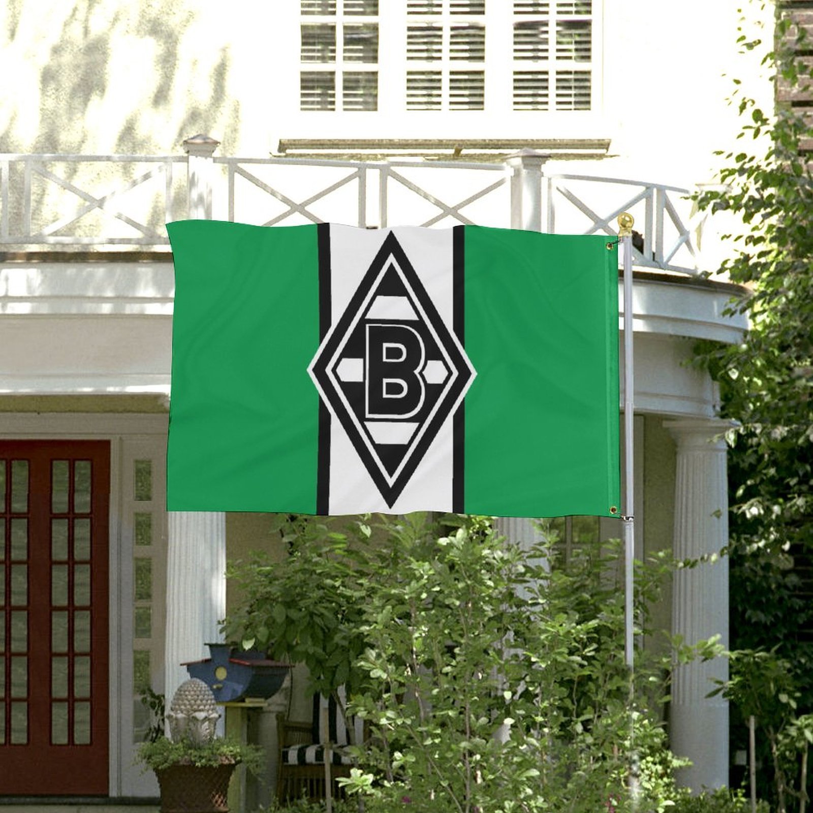 Borussia Mönchengladbach Fahne Flagge - Garten Flagge Borussia Mönchengladbach Fahne Flagge - Garten Flagge