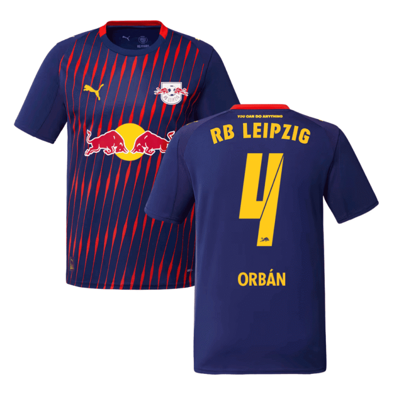 RB Leipzig Willi Orbán 4 Away Trikot 2025-2026