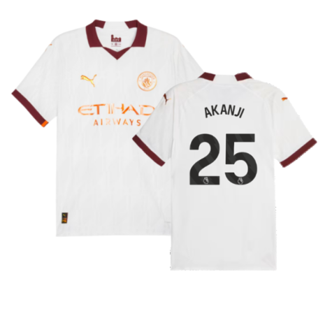 Man City Manuel Akanji 25 Away Trikot 2023-2024
