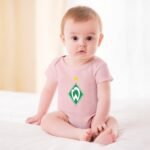 Werder Bremen Baby Bodysuit Strampler Schlafanzug Mit Kurzen Ärmeln
