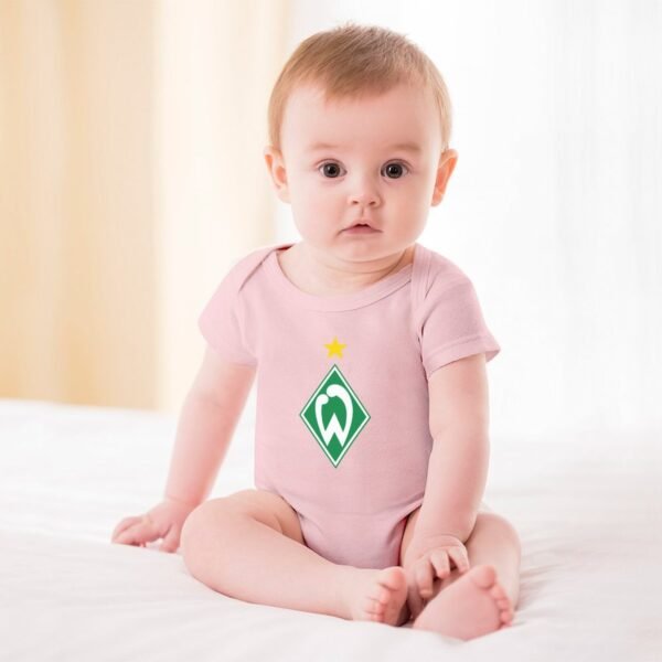 Werder Bremen Baby Bodysuit Strampler Schlafanzug Mit Kurzen Ärmeln