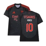 SL Benfica Orkun Kökcü 10 Away Trikot 2024-2025