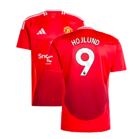 Manchester United Rasmus Hojlund 9 Home Trikot 2024-2025