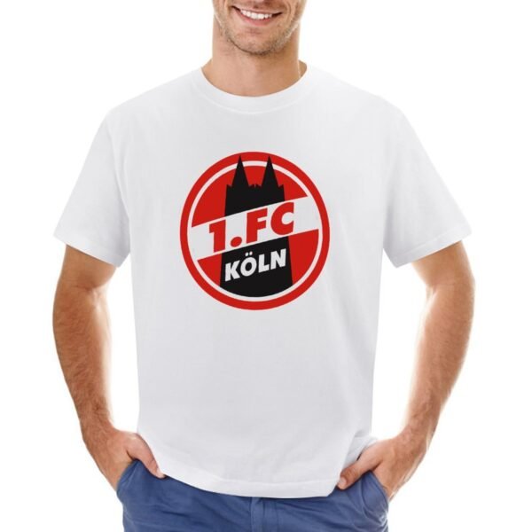 FC Köln Core Stretch Slim Cneck Gildan Tee T-Shirt Herren