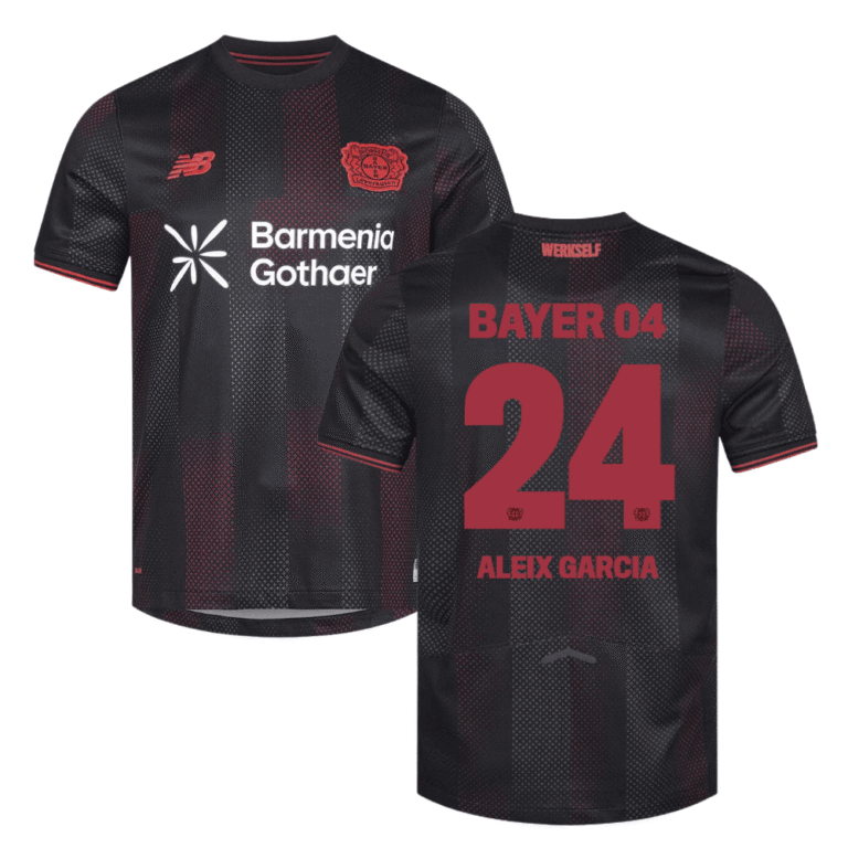 Bayer Leverkusen Aleix García 24 Home Trikot 2025-2026