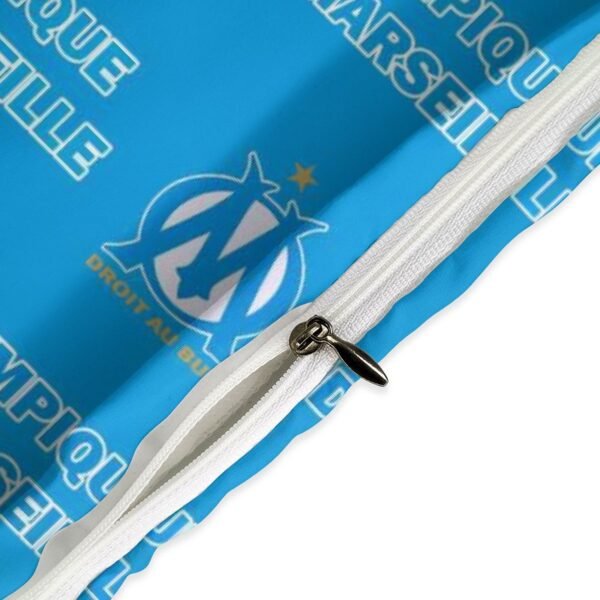 Olympique De Marseille Bettwäscheset 3 Stück Kinder Erwachsene Steppdeckenbezug Steppdeckenbezug Multi Size Laken Set