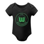 VfL Wolfsburg Baby Bodysuit Strampler Schlafanzug Mit Kurzen Ärmeln
