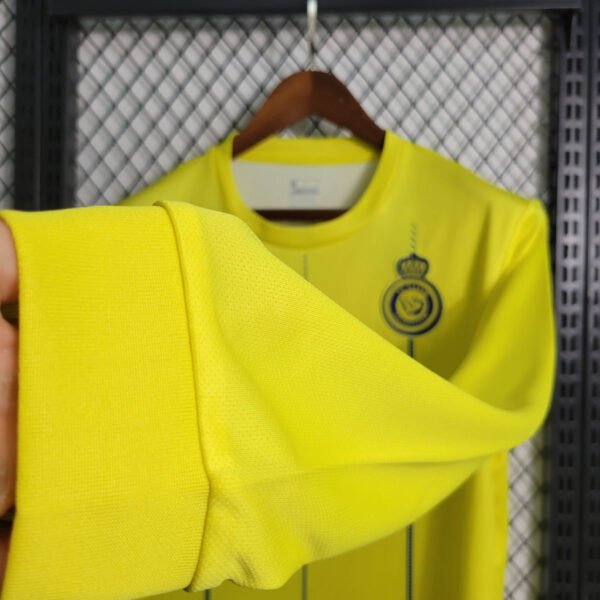 Al Nassr Langarm Home Trikot 2023-2024