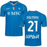 SSC Neapel Matteo Politano 21 Home Trikot 2023-2024
