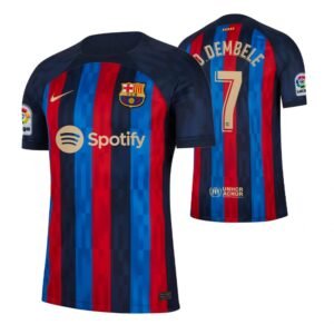 FC Barcelona Ousmane Dembele 7 Home Trikot 2022-2023