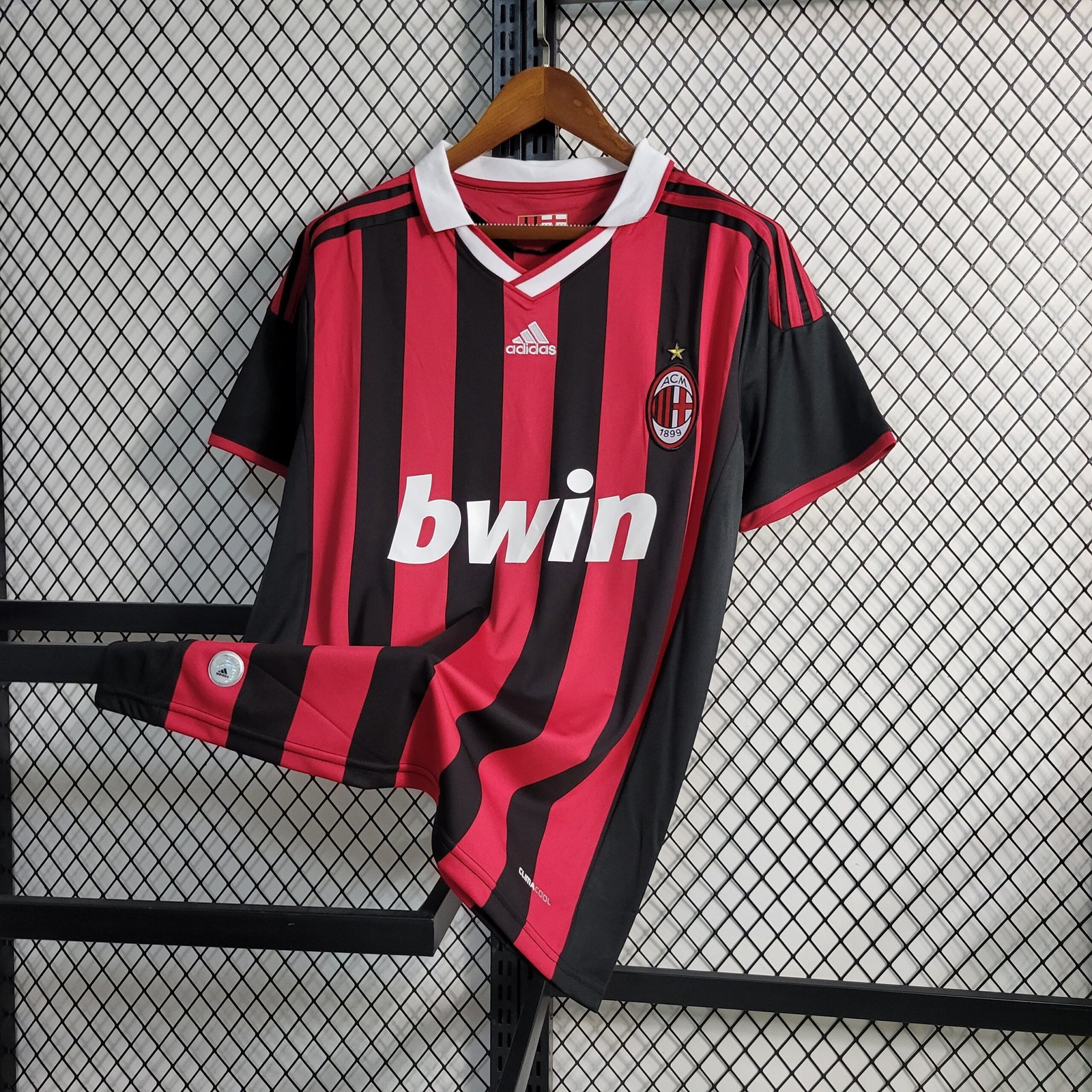 AC Mailand Ronaldinho 80 Home Retro Trikot 2009-2010