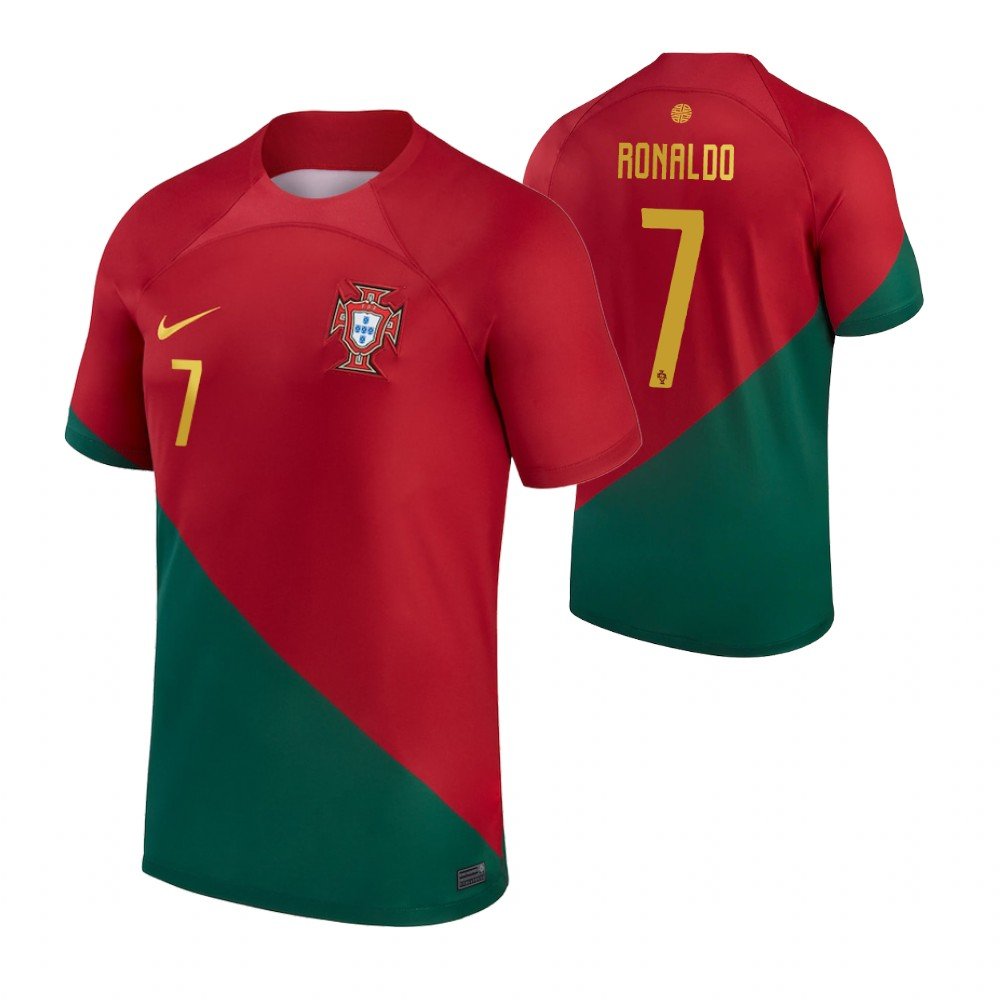 Portugal Cristiano Ronaldo 7 Home Trikot WM 2022 Portugal Cristiano Ronaldo 7 Home Trikot WM 2022