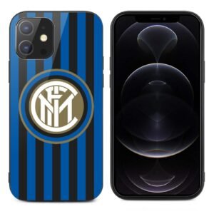 Inter Mailand Stoßfest Glaskasten Handyhüllen & Cover Für IPhone 12