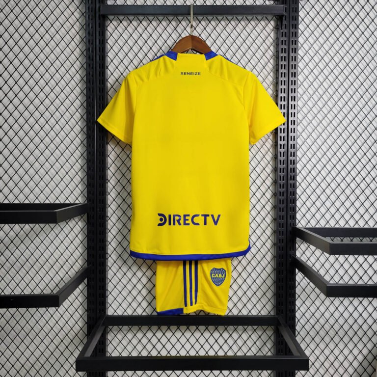 Boca Juniors Auswärtstrikot Kinder 2023-2024