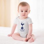 Tottenham Hotspur Baby Bodysuit Strampler Schlafanzug Mit Kurzen Ärmeln