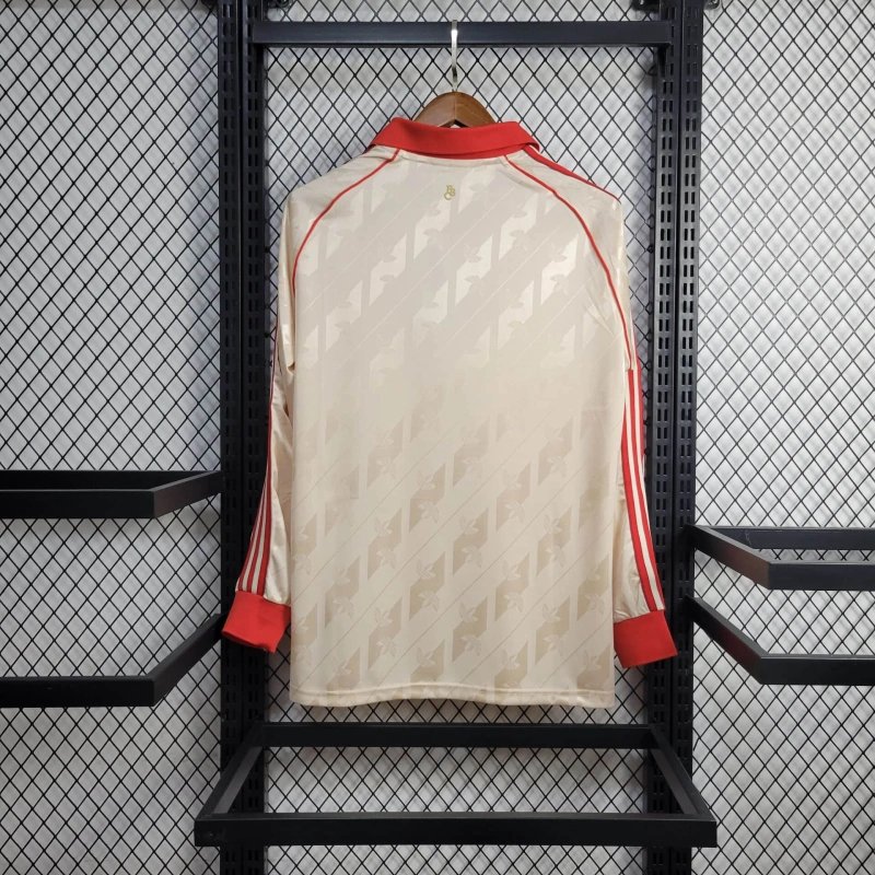 FC Bayern München Originals Langarm Sondertrikot 2024-2025 - Beige FC Bayern München Originals Langarm Sondertrikot 2024-2025 - Beige
