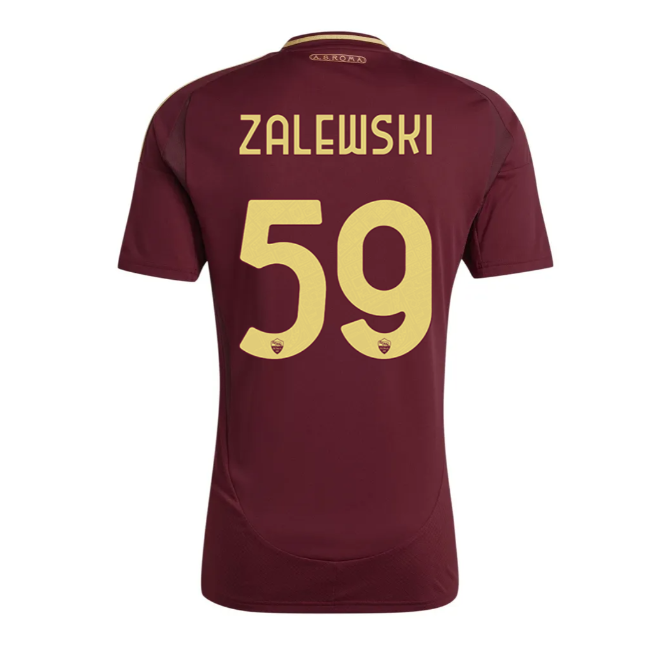 AS Rom Nicola Zalewski 59 Home Trikot 2024-2025
