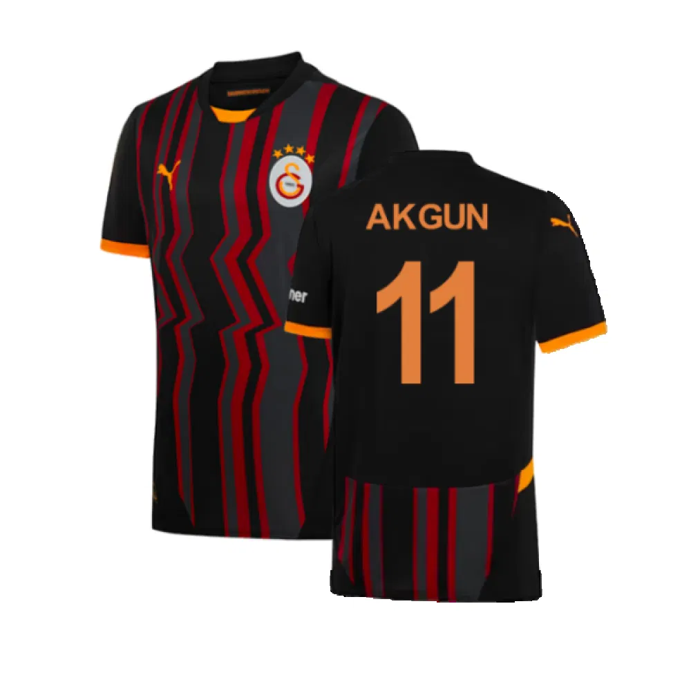 Galatasaray Yunus Akgun 11 Third Trikot 2024-2025 Galatasaray Yunus Akgun 11 Third Trikot 2024-2025
