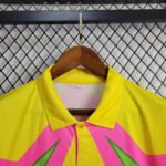 Mexiko Jorge Campos Klassisch und Retro Torwart Trikot - Rosa