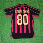 AC Mailand Ronaldinho 80 Home Retro Trikot 2008-2009
