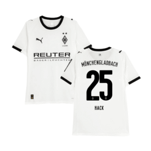 Borussia Monchengladbach Robin Hack 25 Home Trikot 2025-2026