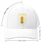 Uruguay Baseball Cap Verstellbar Reine Farbe Baseballkappe Mütze