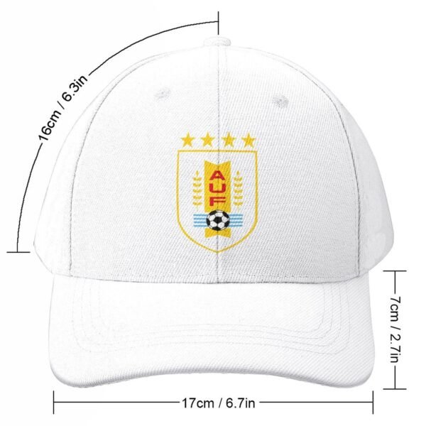 Uruguay Baseball Cap Verstellbar Reine Farbe Baseballkappe Mütze