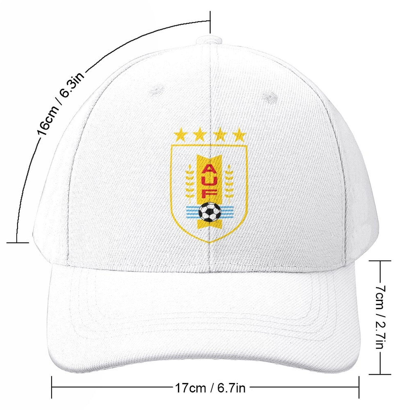Uruguay Baseball Cap Verstellbar Reine Farbe Baseballkappe Mütze Uruguay Baseball Cap Verstellbar Reine Farbe Baseballkappe Mütze