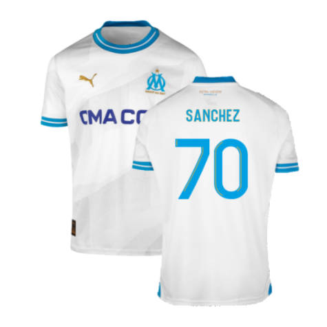 Olympique Marseille Alex Sanches 70 Home Trikot 2023-2024