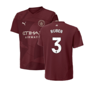 Manchester City Ruben Dias 3 Third Trikot 2024-2025