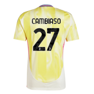 Juventus Andrea Cambiaso 27 Away Trikot 2024-2025